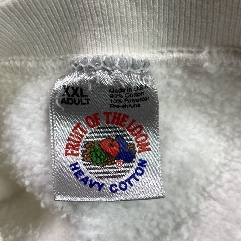Vintage Fruit Of The Loom Pure Country Cottage Core Crew Sweatshirt XXL - Picture 3 of 8